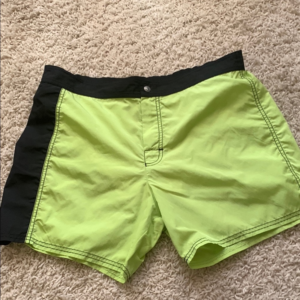 Men's Green Swim Shorts